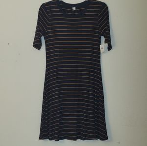 NWT Blue stripes Old navy midi dress